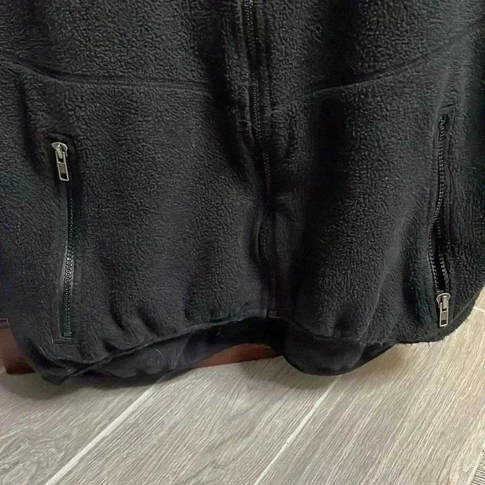 The northface fleece vest